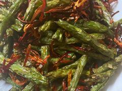 干煸四季豆-三点小吃(山大店)