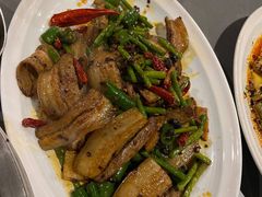 干煸四季豆-大川先生·小龙虾·川菜(信义坊店)