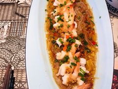 金银蒜蒸凤尾虾-绿茶餐厅(千岛湖银泰城店)