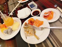 -广州万富希尔顿酒店-感趣自助餐厅·生蚝海鲜刺身