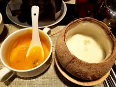 椰子炖雪蛤-隐秀山居酒店·秀厨融合西餐厅