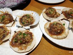 粉丝蒸扇贝-花枝日本料理(金沟河店)