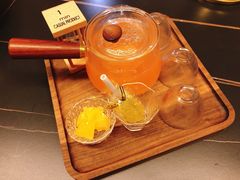 白桃茉莉胶原茶饮-遇见杜尚西餐厅(万达金街店)