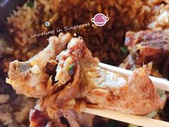 瓦煲鸡饭-马来西亚美食街