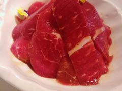 柚汁拌生牛肉-肆月河豚·新淮扬(金融街店)