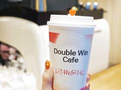 草莓缤纷拿铁咖啡-Double Win Coffee(建国中路店)