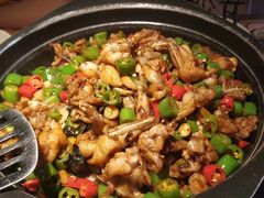 青椒紫苏味-蛙小侠·沸腾砂锅(南山欢乐颂店)