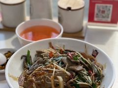 酱爆猪肝面-常熟炒浇面馆(蓝旗街店)