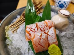三文鱼腩刺身-早一美餐厅·EBISU(会展誉景店)