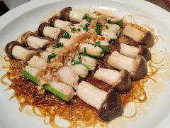 姬松茸鲜虾酿秋葵-京味斋·北京烤鸭(华威桥北工大店)