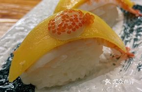 Shrimp and Mango Hand Roll