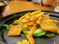 香煎沙参炒兰度-天蓮珍素館