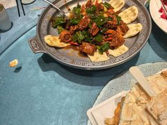 -海派美食·家宴海鲜青岛菜·石锅鲽鱼头(东方城店)