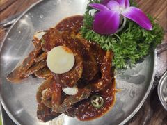 -明洞阿姨·韩式酱蟹烤肉·创意料理(三元桥店)