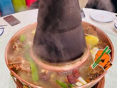 羊蝎子白汤锅底-老北京涮羊肉(航东路店)