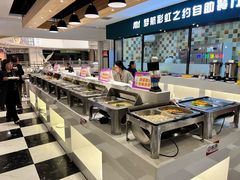 自助取餐区-梦航彩虹之约自助餐厅(华府天地店)