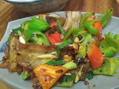 炒回锅肉-郑件洋芋饭庄