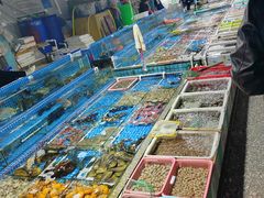 -霞涌市场海鲜摆卖区