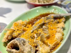 桂花浇汁大黄鱼-真地道京味府·鲜橙烤鸭·北京菜(朝外大街东大桥店)