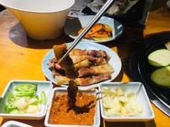 厚切五花肉-唯成•韩国炭火烤肉 유성고기
