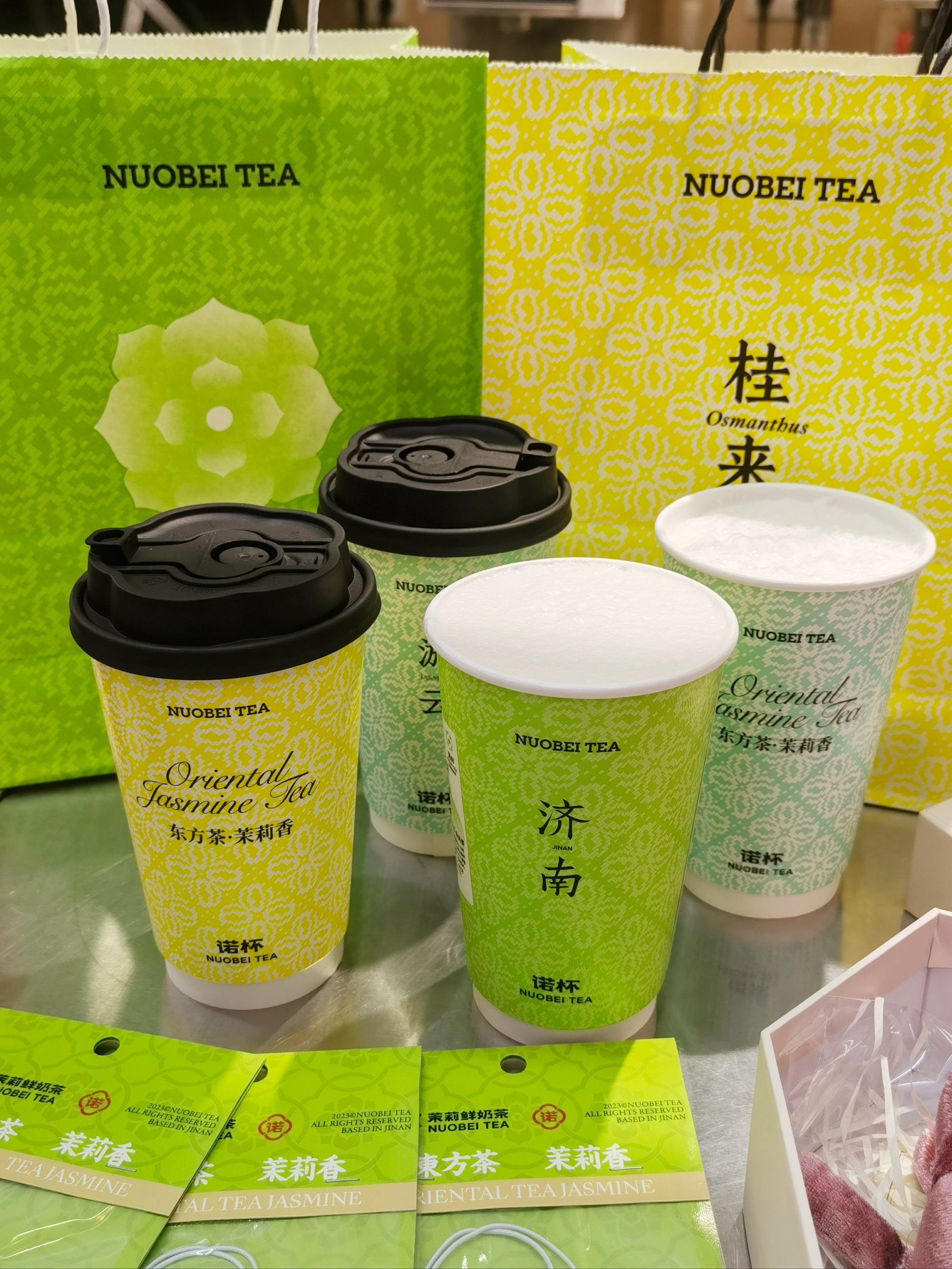 11月15日-17日诺杯茉莉鲜奶茶🧋印象城店开业啦❗❗
真牛奶