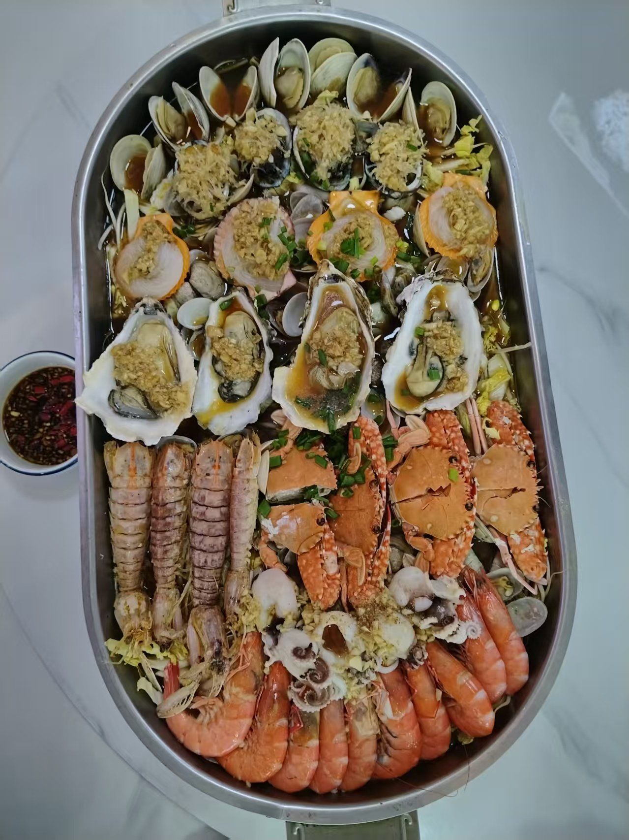 这样的海鲜大咖拼盘没人不爱吧?