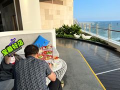 -海棠湾仁恒皇冠度假酒店-270°海景餐厅