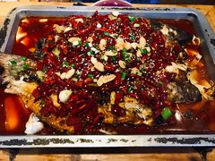 经典香辣烤鱼（清江鱼/斤）-锦尚阁烤鱼•天津菜(宣武门胡同店)