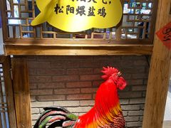 -头上红煨盐鸡·非遗院子餐厅