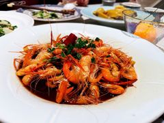 葱油大河虾-钱塘花园·宁波菜
