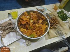-尕有炕锅烤羊肉