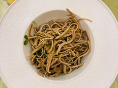 豆苗拌豆腐丝-华勘酒楼中山门广宁路店