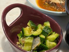 海蜇头拌黄瓜-丁字口海鲜热炒·烧烤大排档