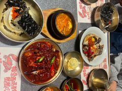 -草家酱蟹炭火烤肉店(珲春南路二店)
