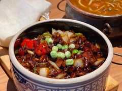 黑三剁配薄饼-雀舞云南菜(乐客城店)