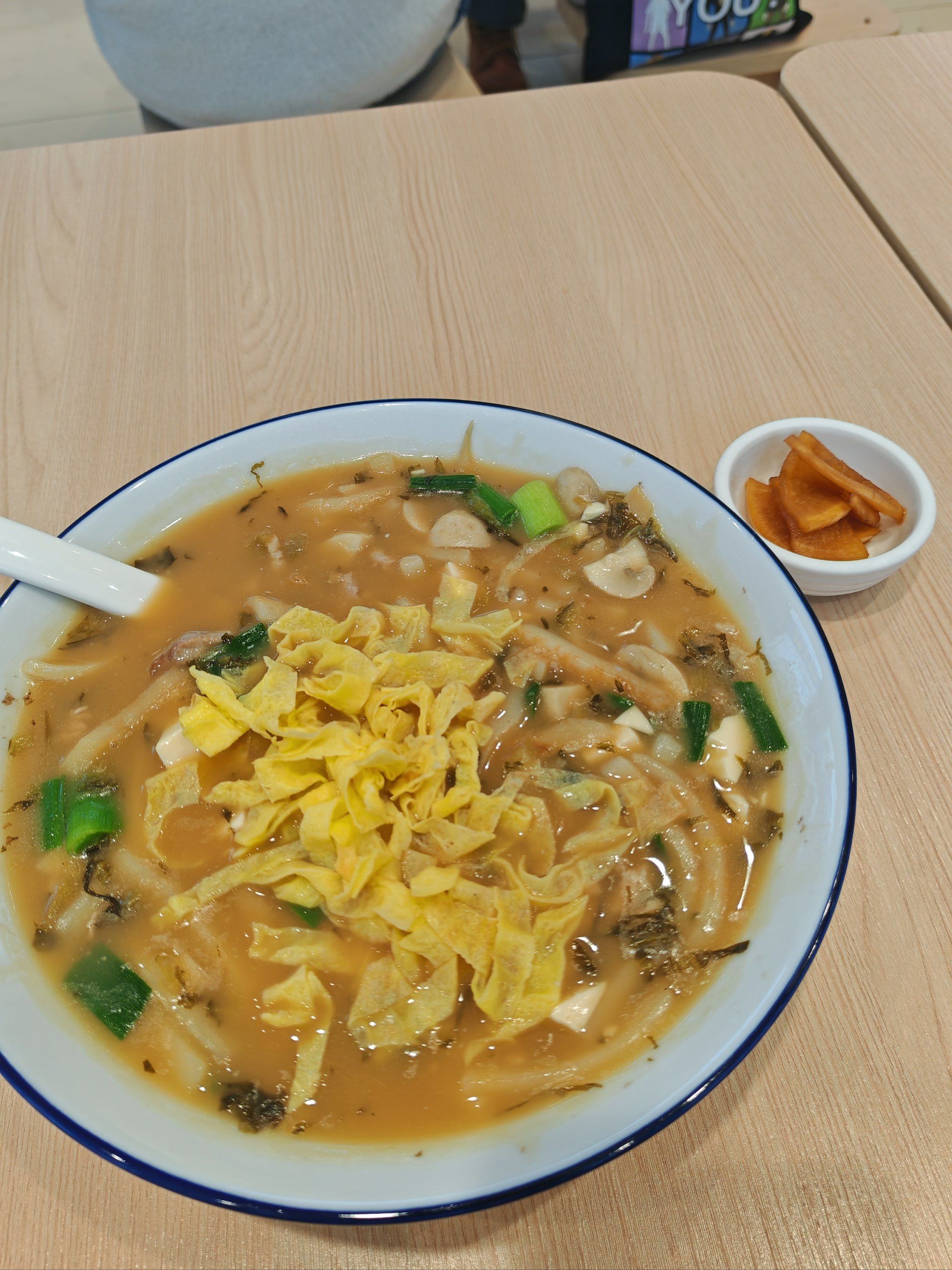 浙江美食年糕汤的味道