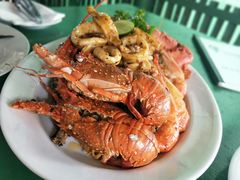 海鲜拼盘-Green Lobster Waskaduwa Seafood Restaurant