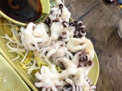 芥末白灼八爪鱼-贞姨美食·老字号海鲜大排档
