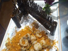 -东来菜馆•手抓海鲜家常菜•海鲜锅贴(鸽子窝店)