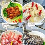 每道菜都是肉眼可见的新鲜！汤底人均6r就可以get！