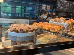 面包甜点陈列柜-麦田工坊(月湖店)