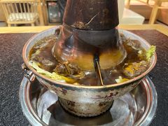 招牌羊蝎子羊排双拼锅-京炭铜锅涮肉·羊蝎子·羊肉炉(保利·时光里店)
