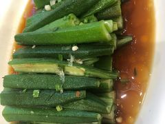 白灼秋葵-顺风海鲜港(金玉兰店)