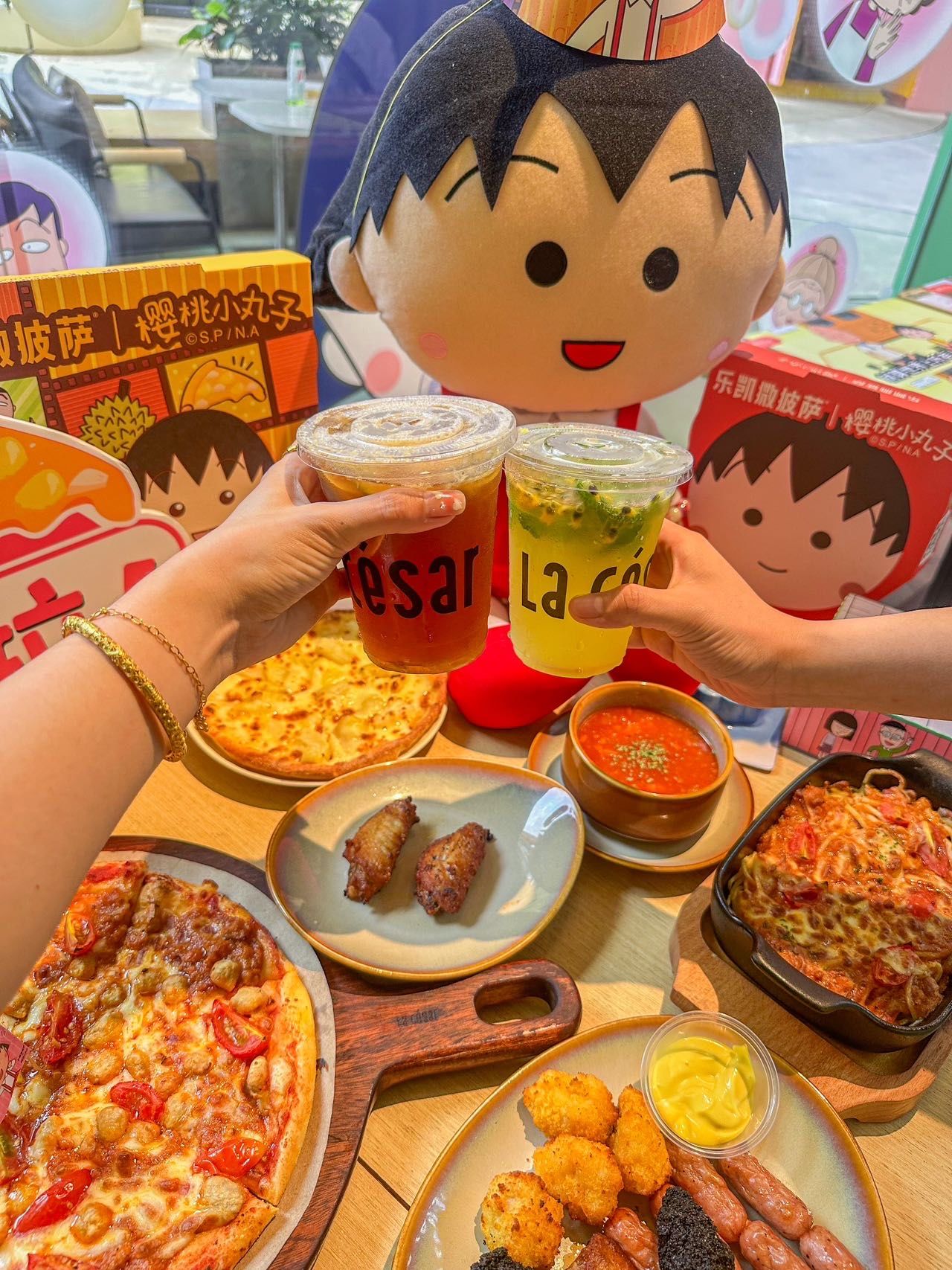 樱桃小丸子90
梦回无忧无虑的童年时光了555
而且套餐味道简直