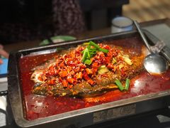 -探鱼·鲜青椒爽麻烤鱼(天河优托邦店)