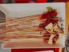 香菜牛肉-二当家牛肉串串(教育路店)