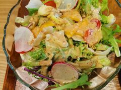 葱油炝拌生菜-牛三哥洛阳牛肉汤(生态城店)