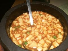 石锅鸡汤豆腐-绿茶餐厅(西单老佛爷店)
