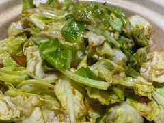 油渣炒牛心白-眉州东坡·熊猫主题餐厅(枫蓝店)