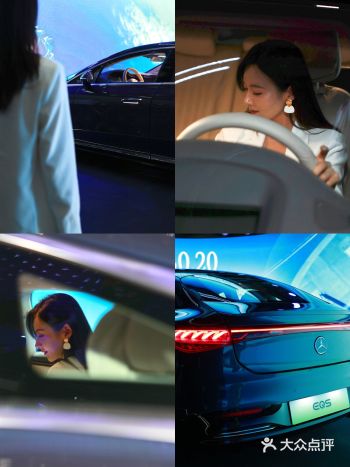 奔驰EQS在上海车展的中国首秀后 开始了全国10个城